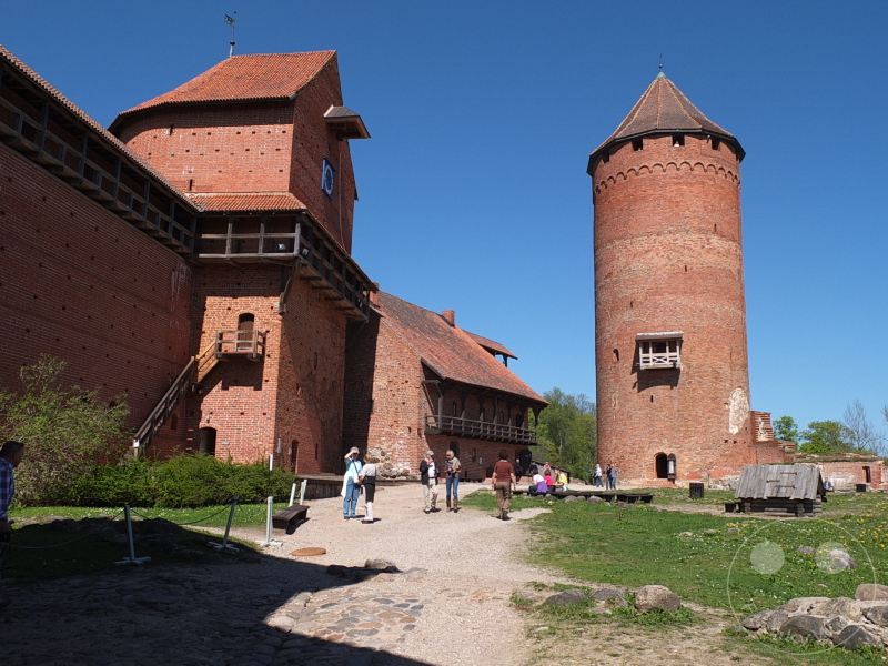 Lettland - Burg Treyden