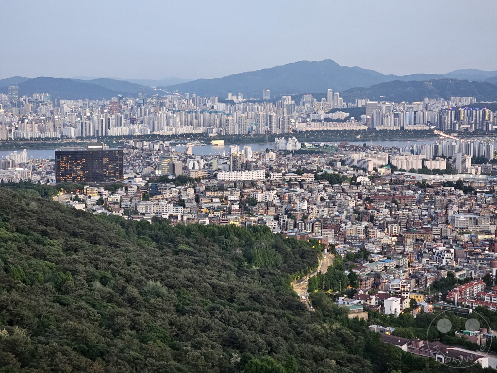 Südkorea - Seoul - Aussicht vom N Seoul Tower