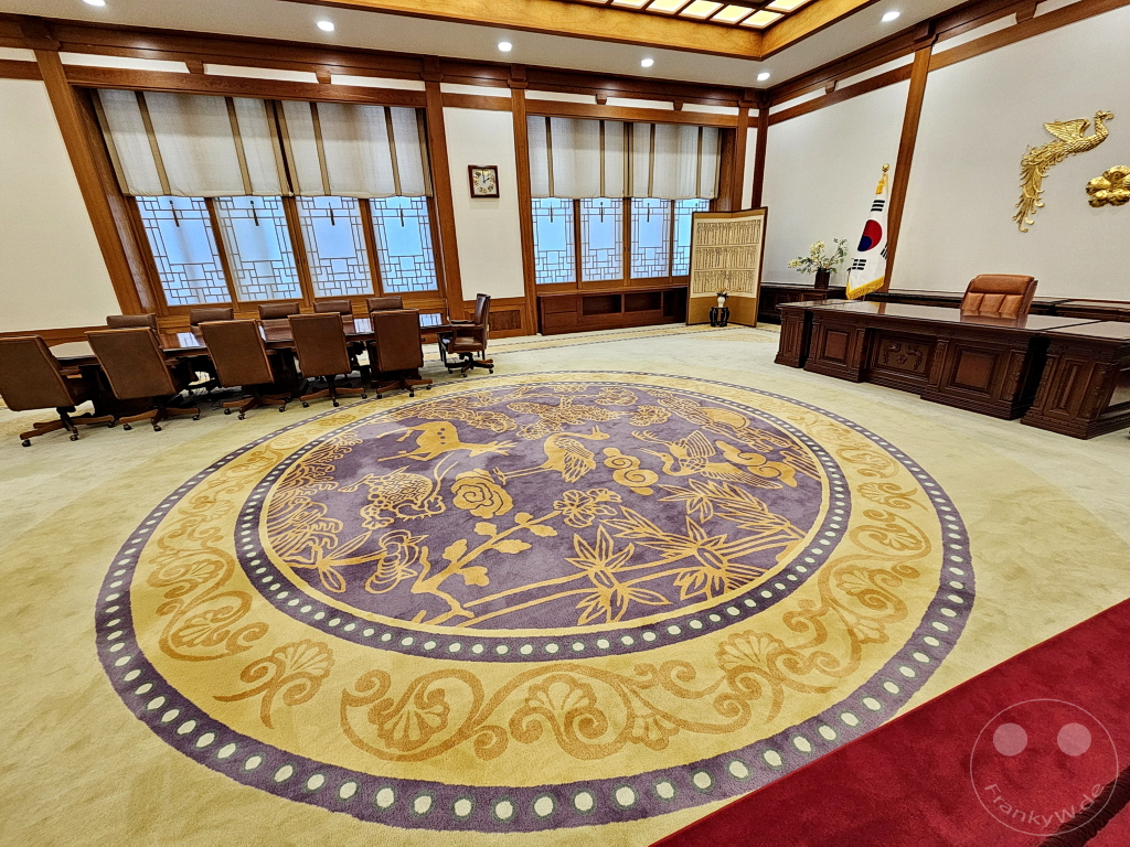 Südkorea - Seoul - Das Blaue Haus - Cheongwadae