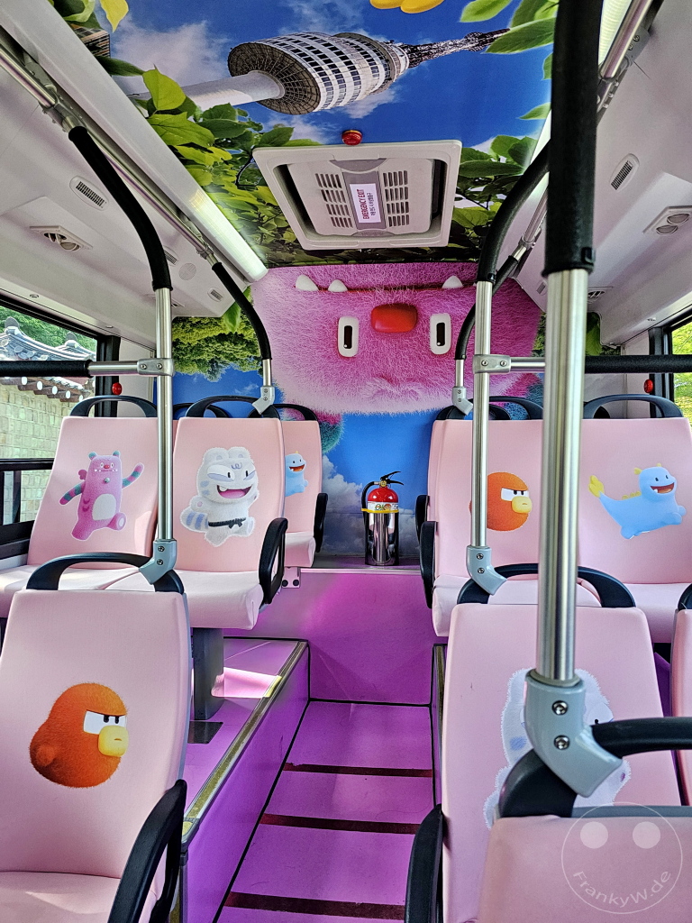 Südkorea - Seoul - im Bus :-)