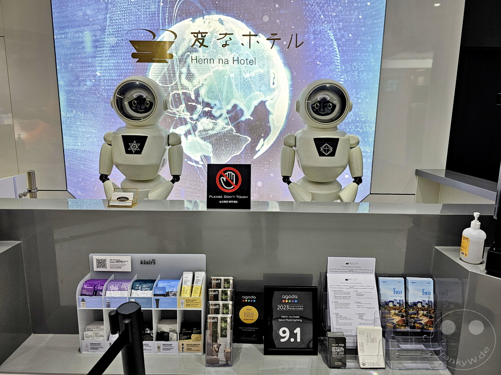 Südkorea - Seoul - Myeongdong - Henn-na Hotel