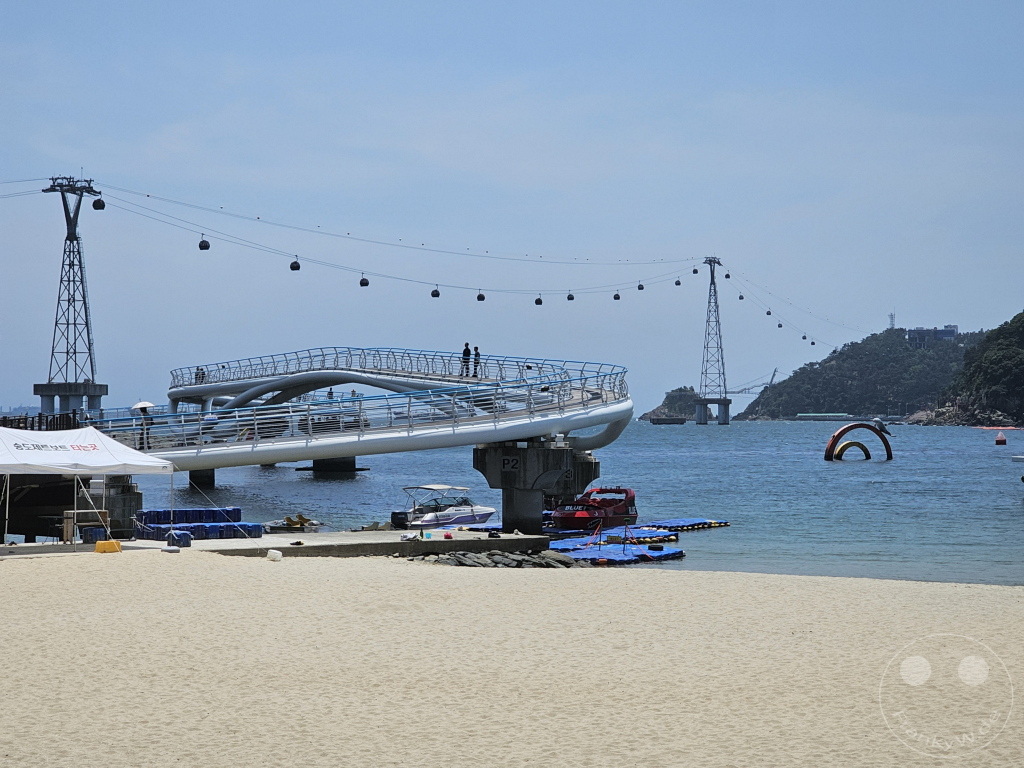 Südkorea - Busan - Songdo Beach - Songdo Cable Car