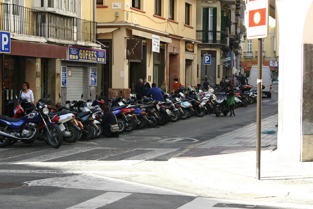 Spanien - Malaga - Calle Capitán