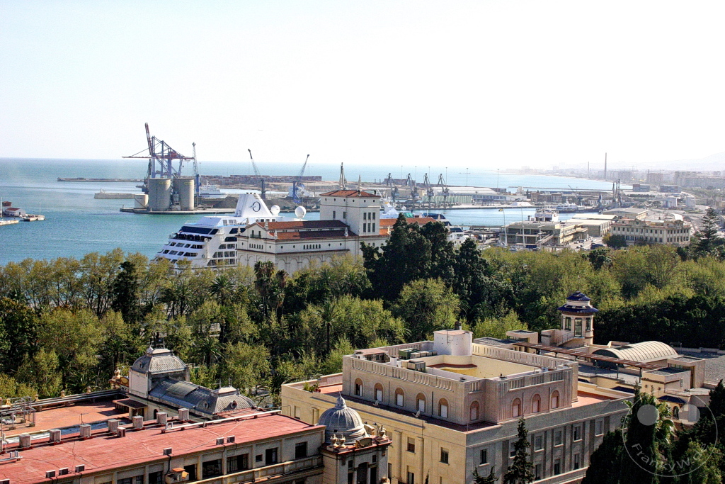 Spanien - Malaga - Hafen von Málaga