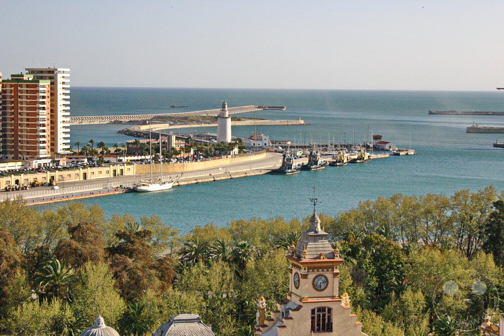 Spanien - Malaga - Hafen von Málaga