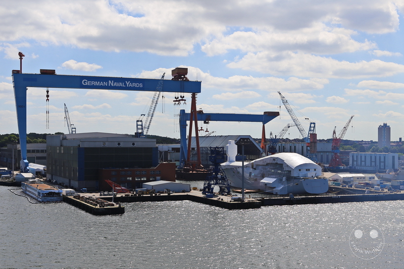 Kiel-Oslo Color Line Ferry - German naval yards