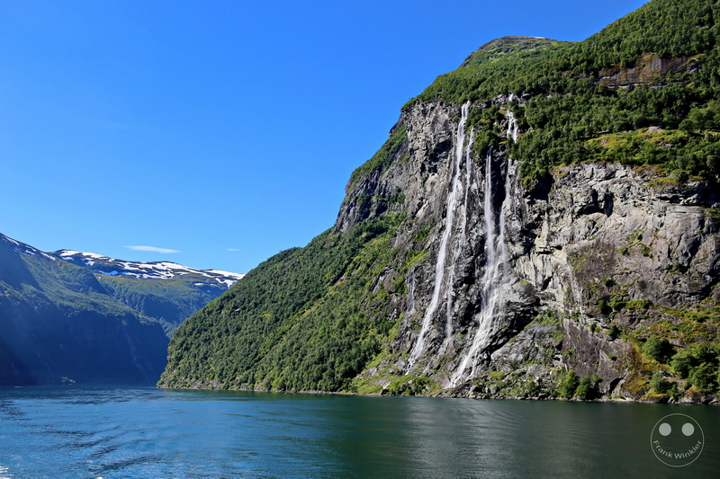 Norway - Sieben Schwestern Wasserfall - Geirangerfjord