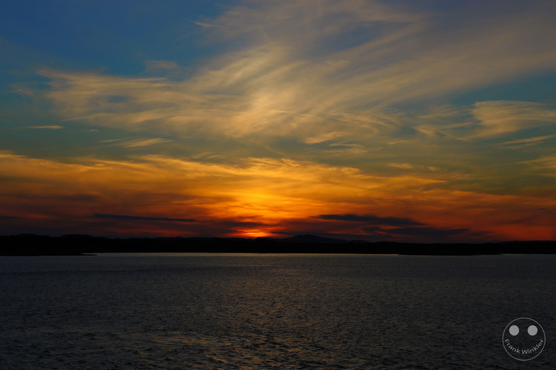 Norway - Sonnenuntergang bei Rørvik
