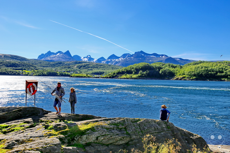 Norway - Gezeitenstrom Saltstraumen bei Bodø