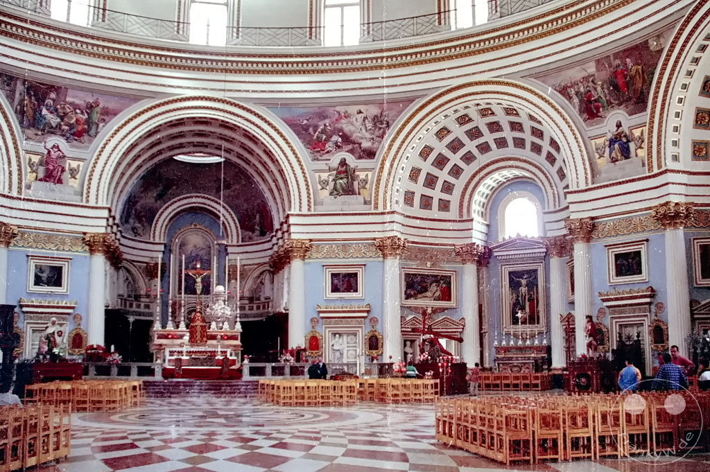 Malta - Mosta - Sanctuary Basilica of the Assumption of Our Lady - Rotunda of Mosta