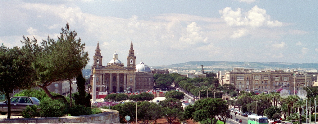 Malta -  Valletta - St. Publius Parish Church