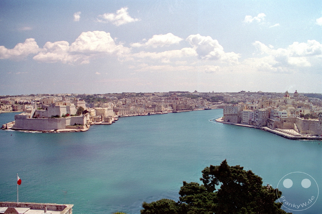 Malta - Valletta - Grand Harbour - Fort St. Angelo