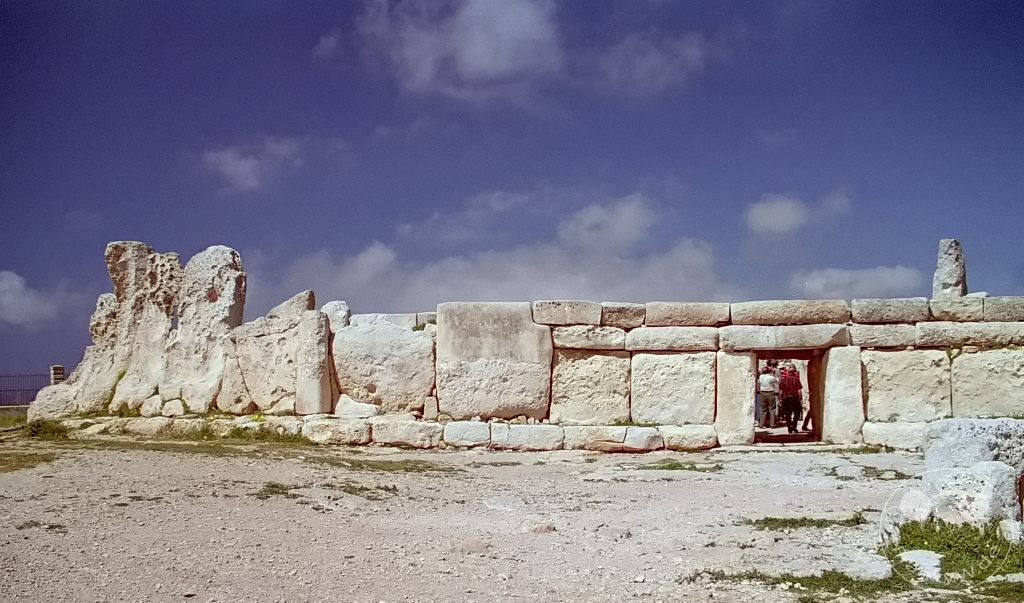 Malta - Megalithic temple of Hagar Qim