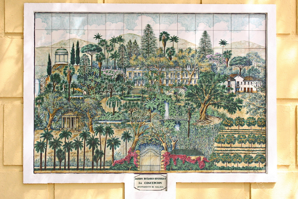 Spanien - Malaga - Jardín Botánico-Histórico La Concepción
