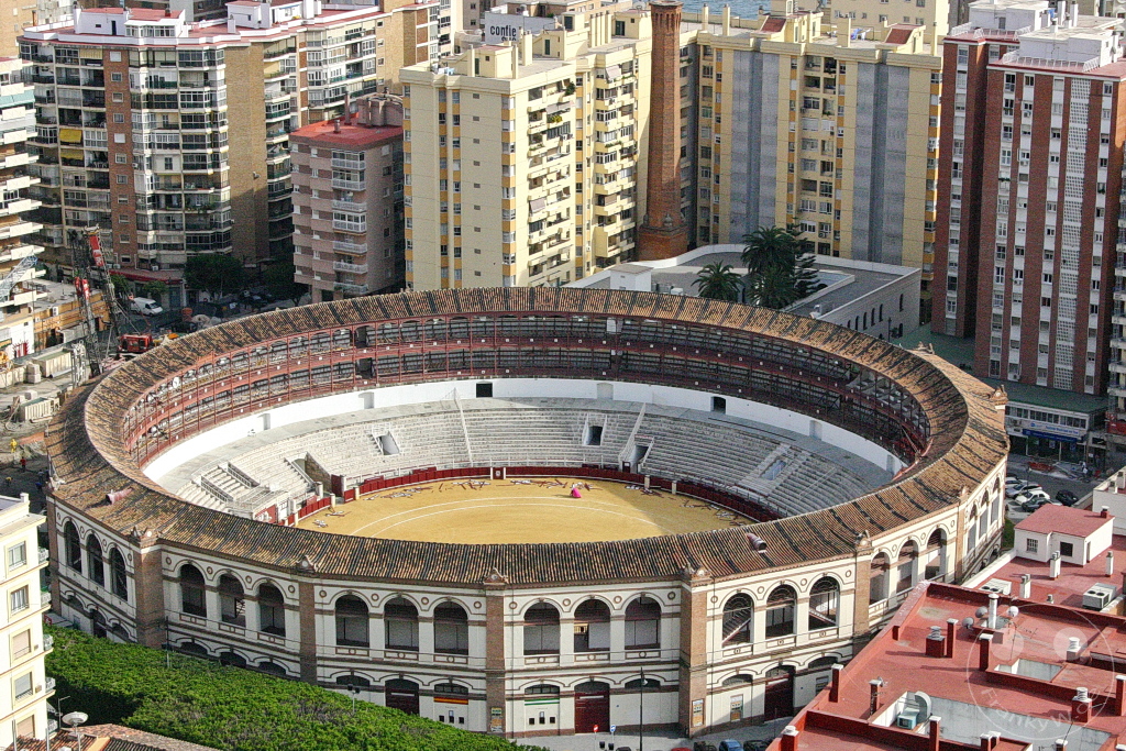 Spanien - Malaga - Stierkampfarena von Málaga