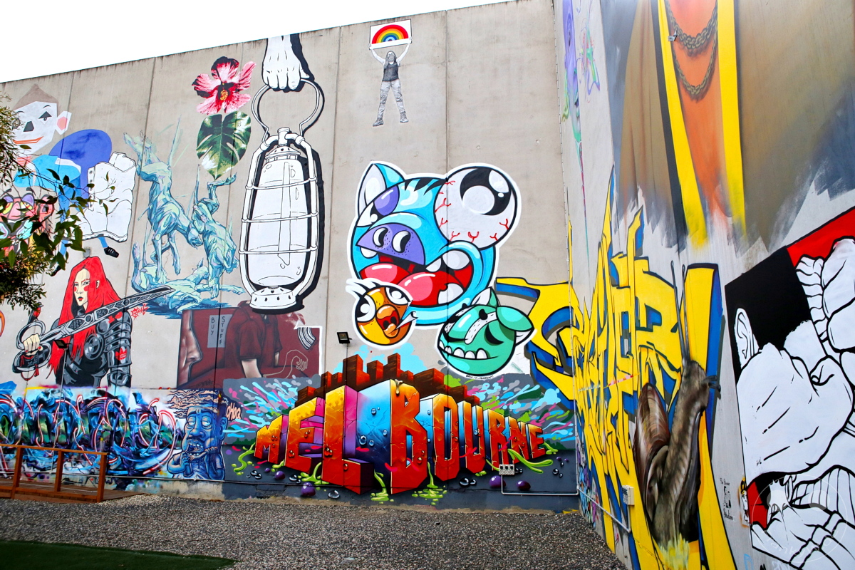 Australia - Melbourne - Docklands - Street Art