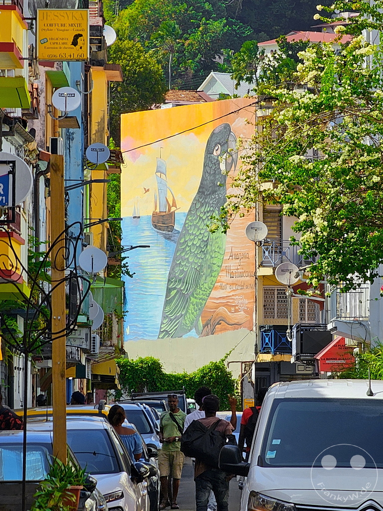 Martinique - Milmurs-Festival 2022 - Mural „Amazona“ - Amazonia Martinica - Artist Doudou Style