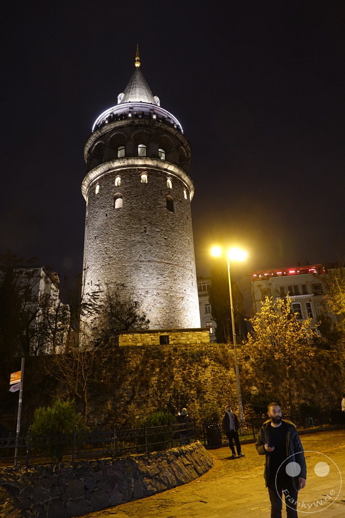 Turkey - Istanbul - Galata Tower by night