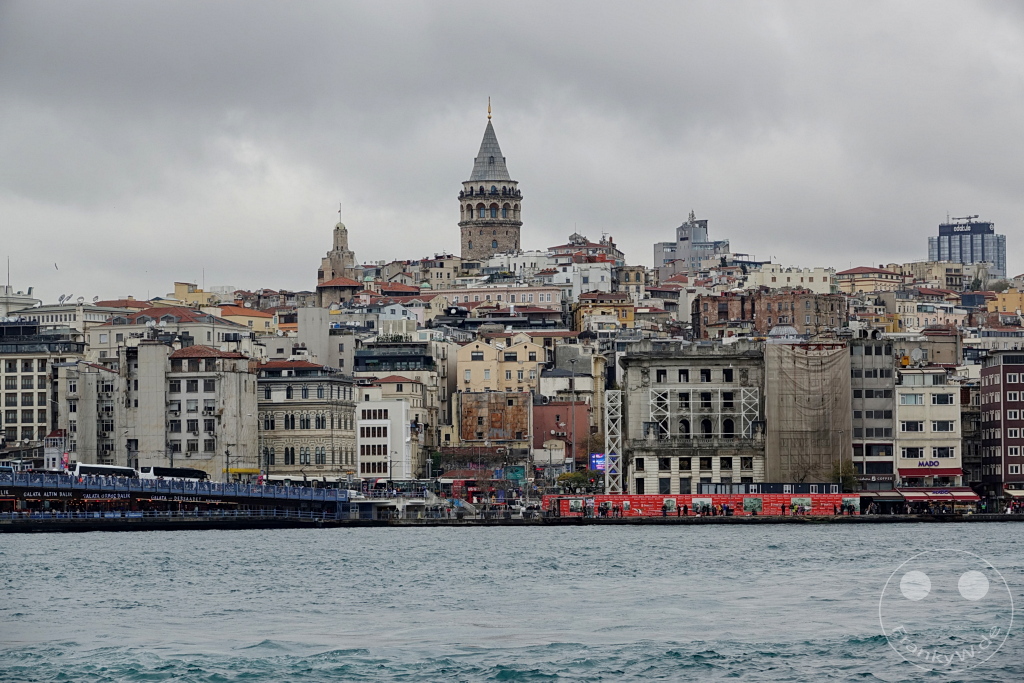 Turkey - Istanbul - Galata Tower - Galata Bridge - Skyline