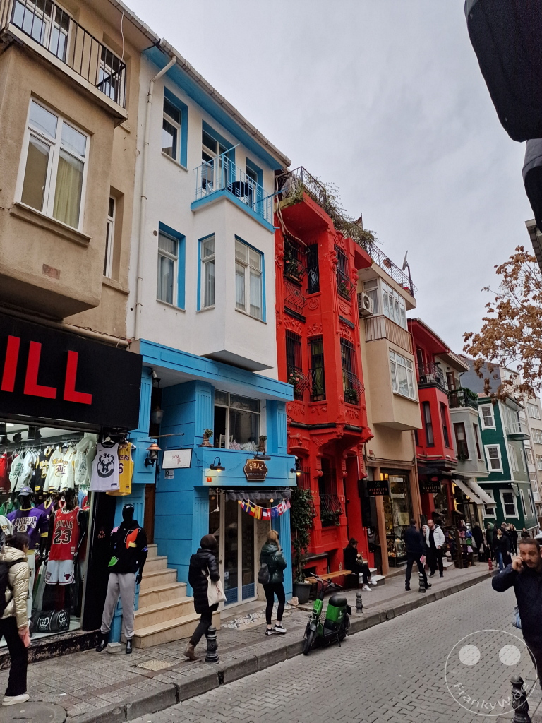 Turkey - Istanbul - Kadıköy - historic colored houses