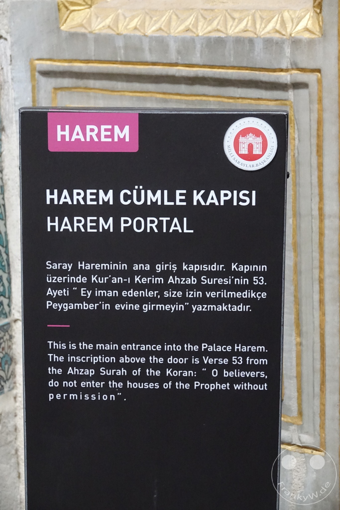 Turkey - Istanbul - Topkapi Palace Harem