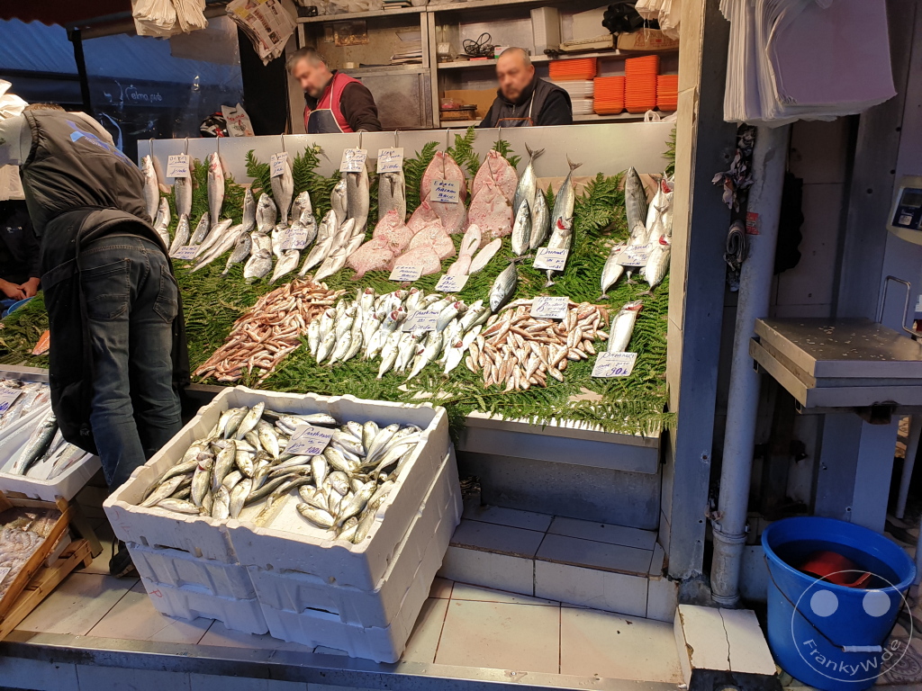 Turkey - Istanbul -Beşiktaş - Fish market