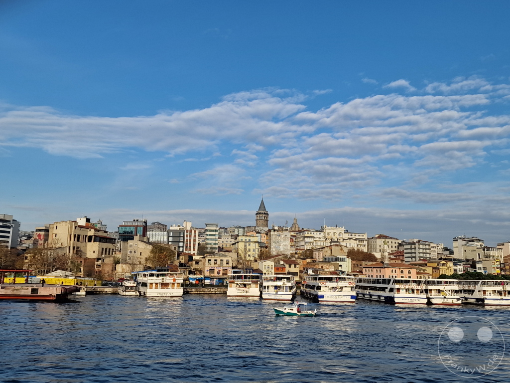 Turkey - Istanbul - skyline with galata tower - Round trip with Bosphorus Lines