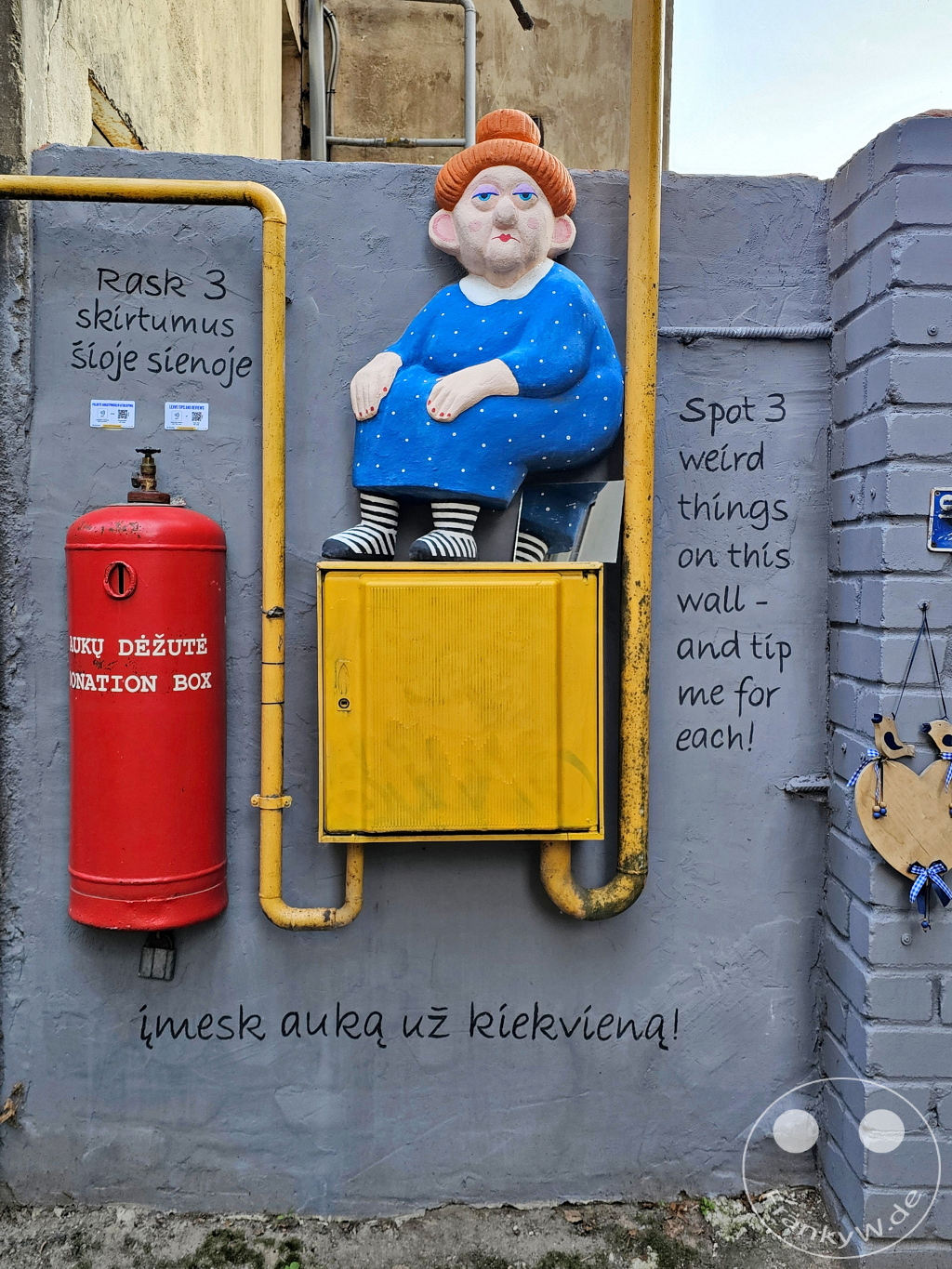 Litauen - Kaunas - Yard Gallery - Street Art