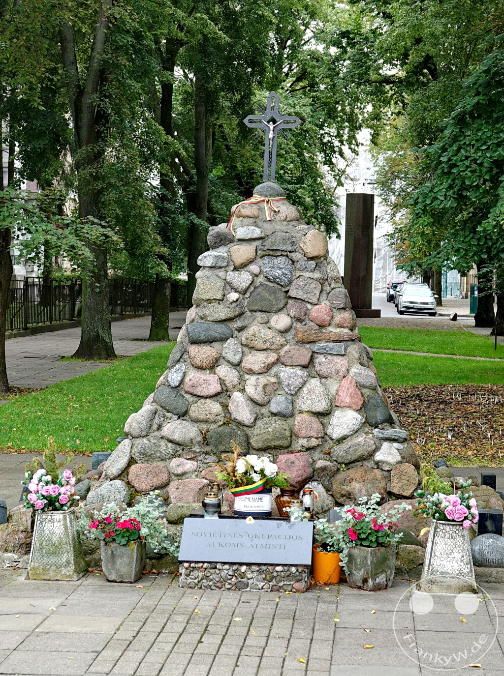 Litauen - Vilnius - Gedenkstein für die Opfer der sowjetischen Okkupation