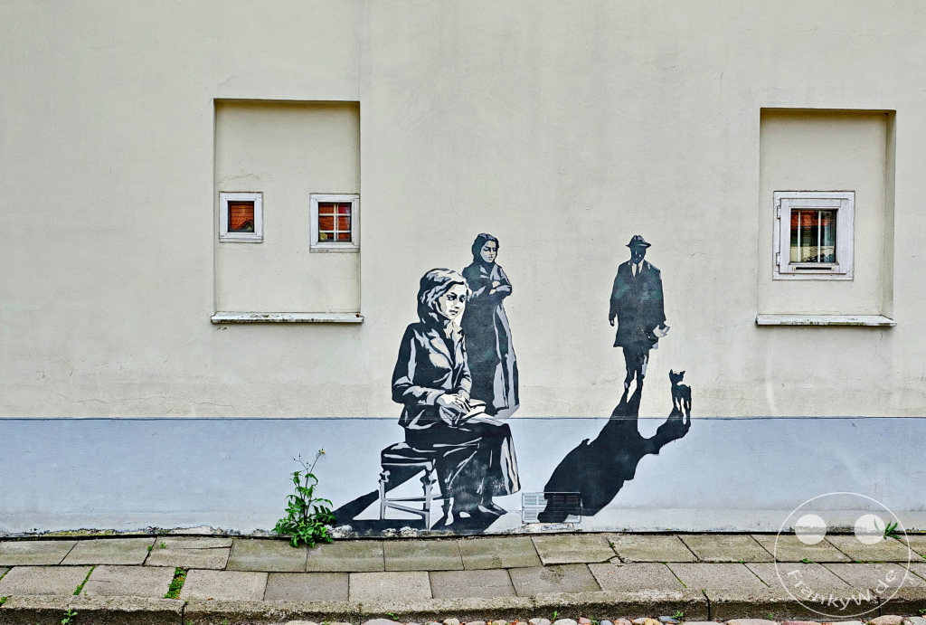 Litauen - Vilnius - Švarco g. - Street Art