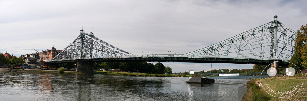 Deutschland - Dresden - Blaues Wunder - Loschwitzer Brücke