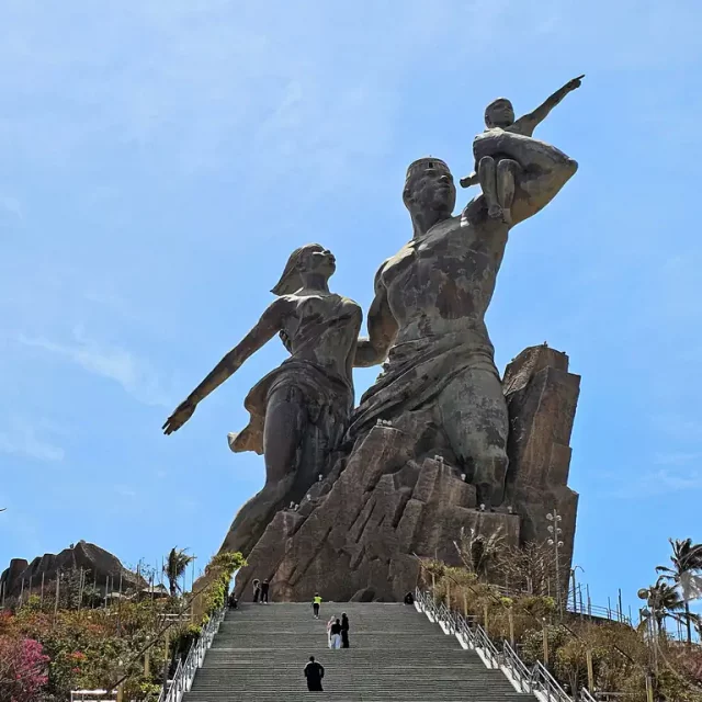 Senegal - Dakar - Monument de la Renaissance Africaine