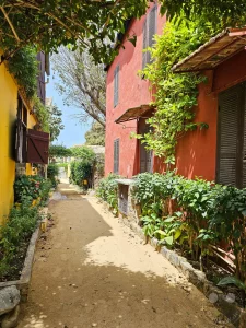 Senegal - Dakar - Insel Gorée - UNESCO-Weltkulturerbe - Gasse