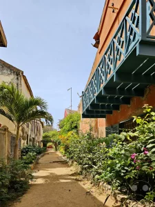 Senegal - Dakar - Insel Gorée - UNESCO-Weltkulturerbe - Gasse