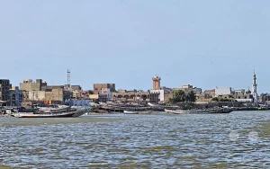 Senegal - Saint-Louis - Streetlife - Blick Richtung Mauretanien