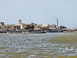 Senegal - Saint-Louis - Streetlife - Blick Richtung Mauretanien