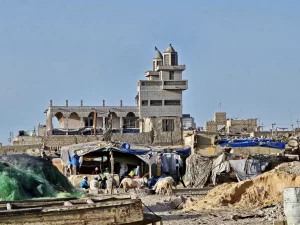 Senegal - Saint-Louis - Streetlife - Fischerviertel Guet Ndar