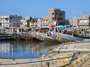 Senegal - Saint-Louis - Streetlife - Fischerboote