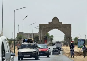Senegal - Touba - Streetlife - Stadttor