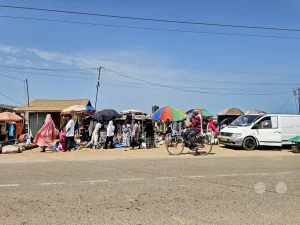 Gambia - Tanji - Fischerdorf - Streetlife - Markt