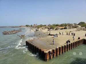 Gambia - Barra - Fähranleger