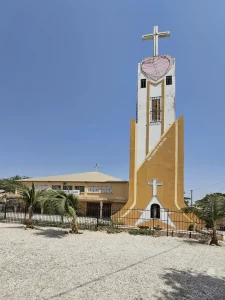 Senegal - Insel Fadiouth - Muschelinsel - Saint Francis Xavier Kirche