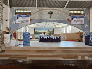 Senegal - Insel Fadiouth - Muschelinsel - Saint Francis Xavier Kirche