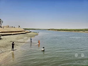 Senegal - Insel Fadiouth - Muschelinsel - Netzfischer