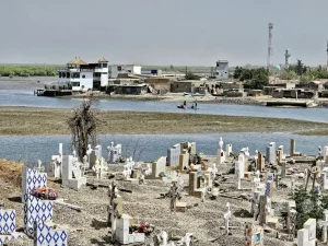 Senegal - Insel Fadiouth - Muschelinsel - Friedhof