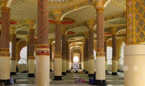 Senegal - Touba - Große Moschee von Touba - Gebetssaal - Säulenhalle