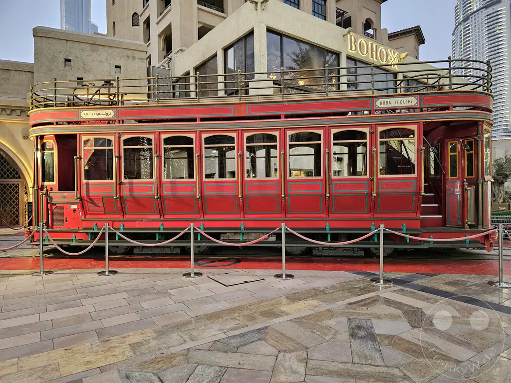 VAE - Dubai - Burj Khalifa - Old Town Island - Dubai Trolley