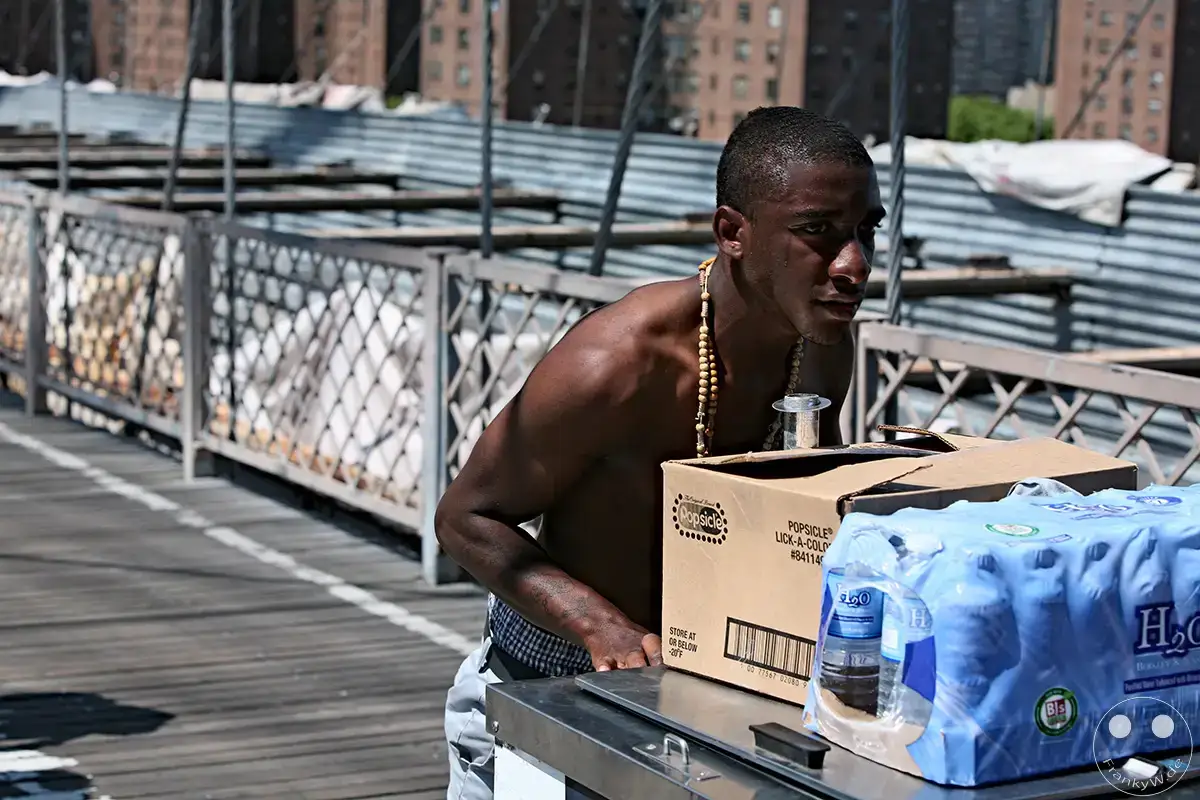New York - Brooklyn Bridge - H2O