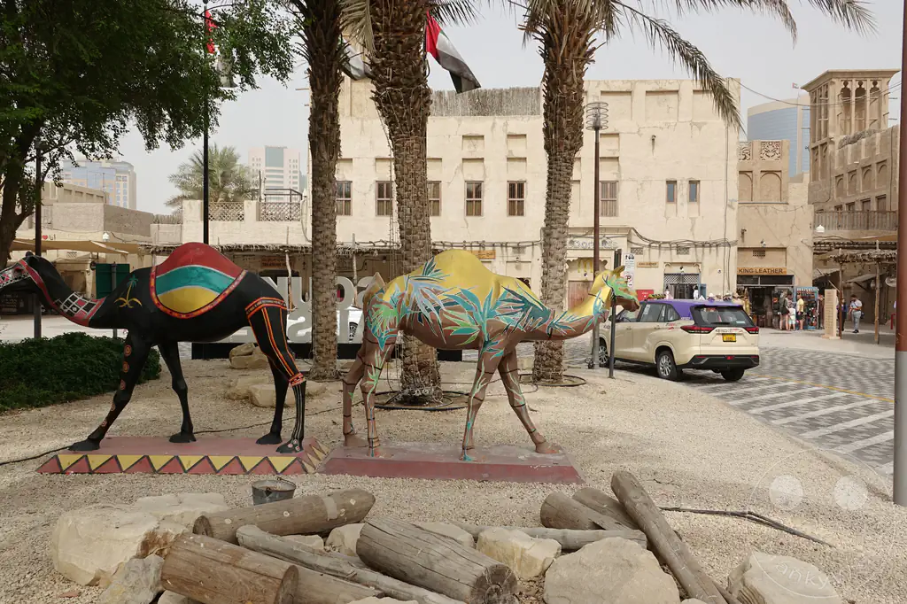 VAE - Dubai - Dubai Creek - Al Fahidi Historical District - Old Town - Souk Al Seef