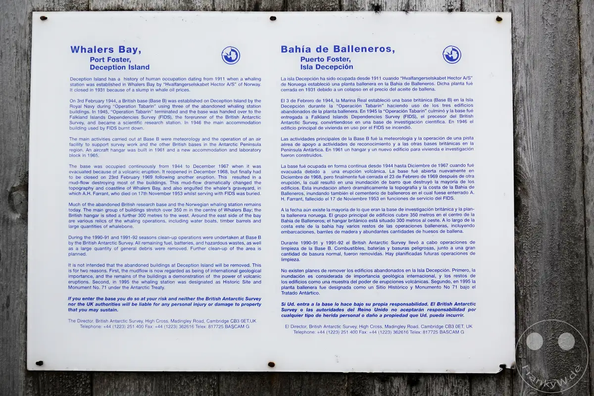 Antarktis - Deception Island